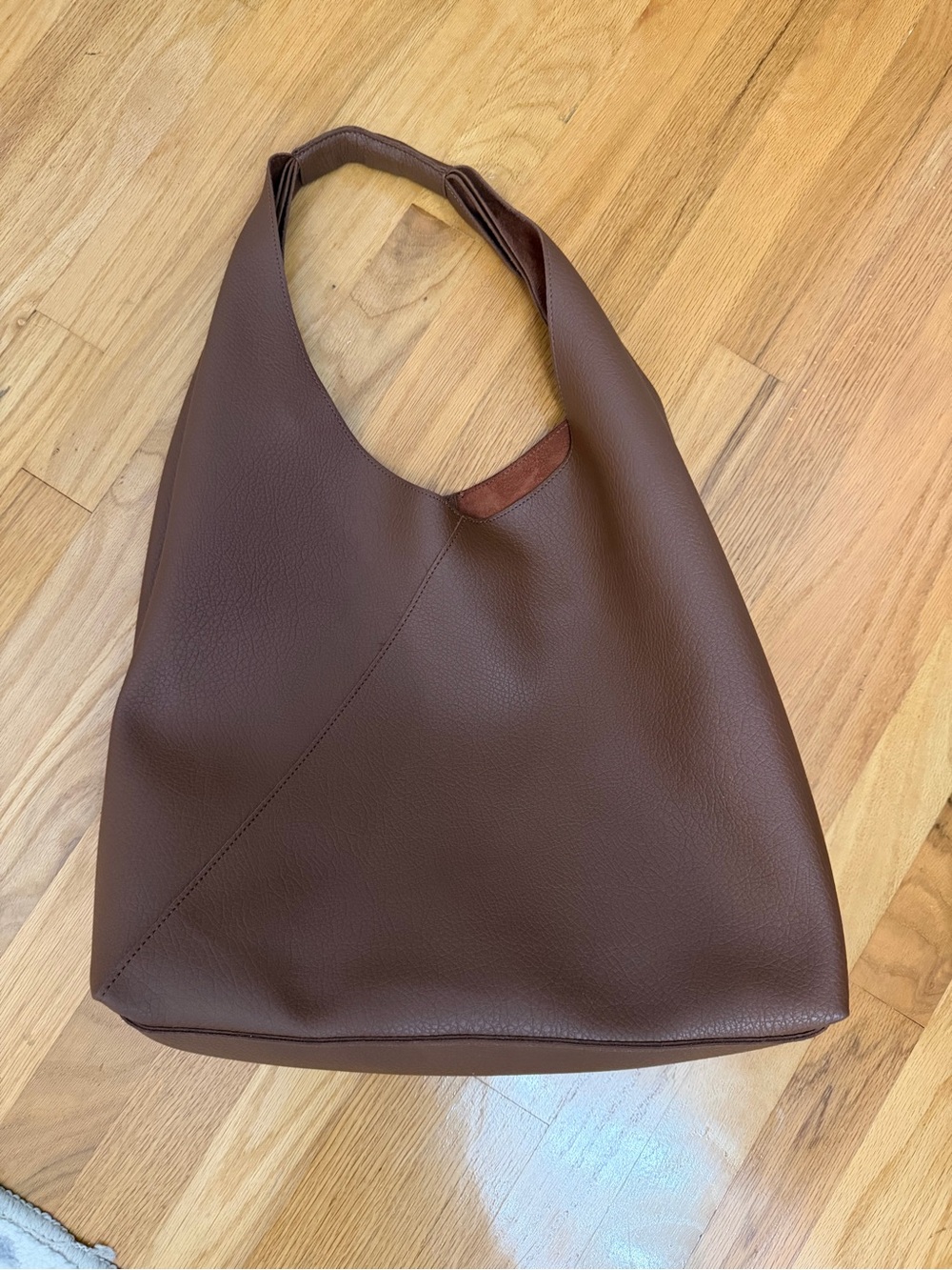 Banana Republic Brown Pebbled Shoulder Bag
